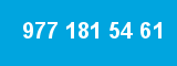977 181 54 61 977 181 54 61